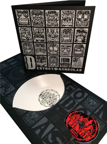 Destroy All Gondolas : Laguna di Satana (LP, Album, Ltd, RE, Whi + CD, Album, RE)