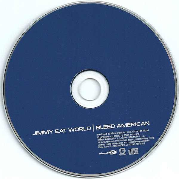 Jimmy Eat World : Bleed American (CD, Album, Enh)