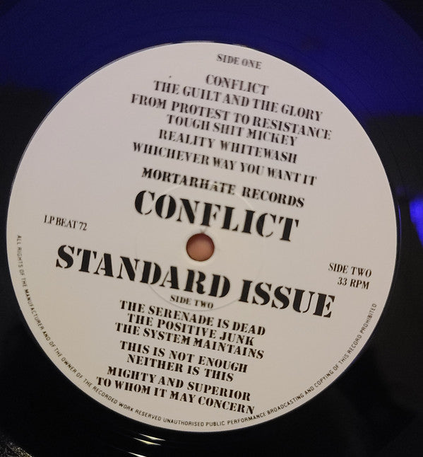 Conflict (2) : Standard Issue 82 ~ 87 (LP, Comp, RE)