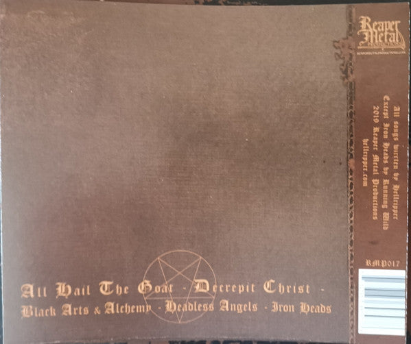 Hellripper : Black Arts & Alchemy (CD, EP)