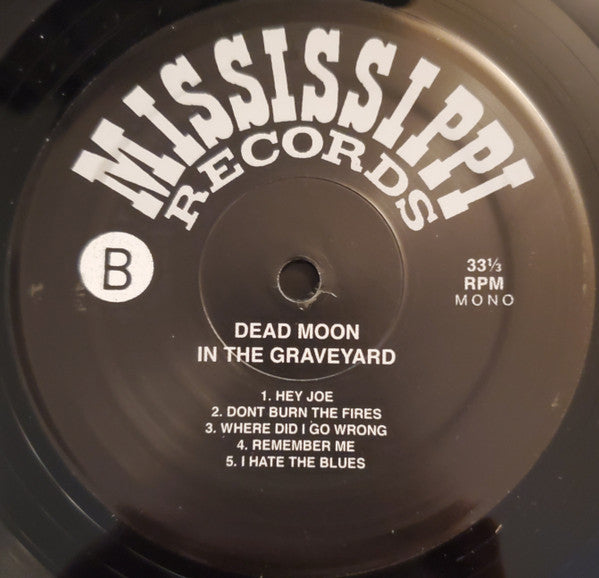 Dead Moon : In The Graveyard (LP, Album, Mono, RE, RM, RP)
