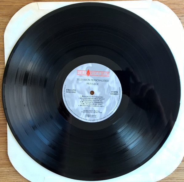 Television Personalities : Privilege (LP, Album)