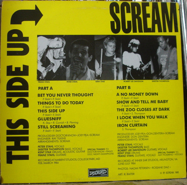 Scream (2) : This Side Up (LP, Album)