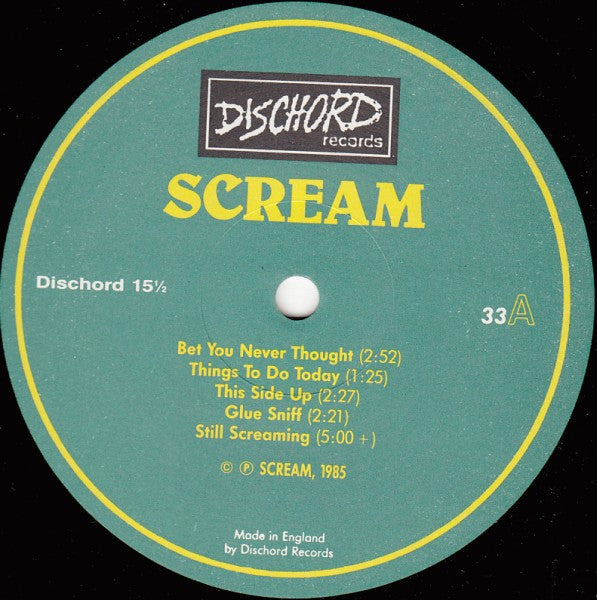 Scream (2) : This Side Up (LP, Album)