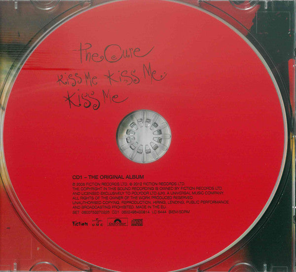 The Cure : Kiss Me Kiss Me Kiss Me (CD, Album, RE, RM)
