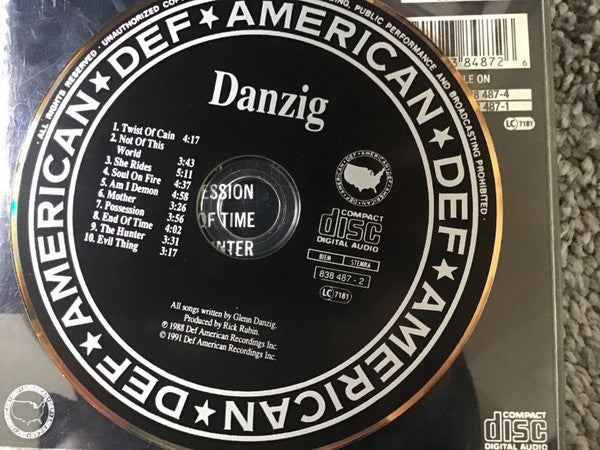 Danzig : Danzig (CD, Album, RE, PDO)