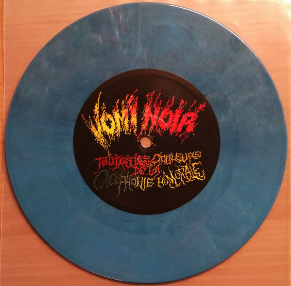 Sneezing Pus / Vomi Noir : Putrid Necrotomy / Toutes Les Couleurs De La Cacophonie Humorale (7", EP, Ltd, Ran)