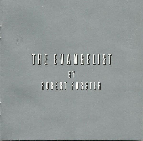 Robert Forster : The Evangelist (CD, Album, Dig)