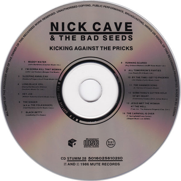 Nick Cave & The Bad Seeds : Kicking Against The Pricks (CD, Album, RE, RP)