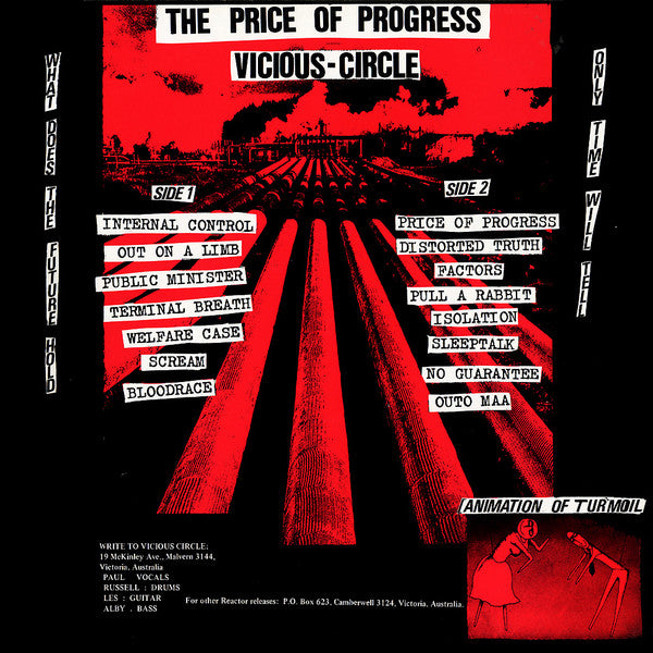 Vicious Circle (7) : The Price Of Progress (LP, Album)