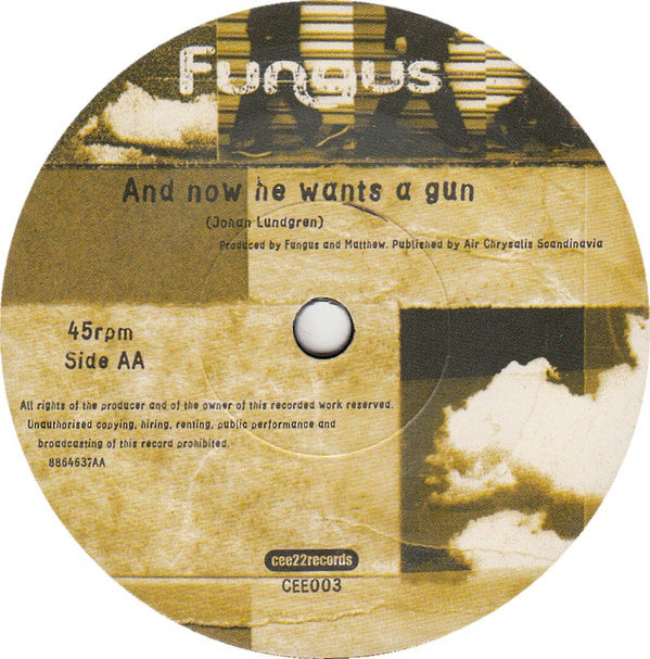 Fungus : Over My Head (7", Single, Ltd, Num)