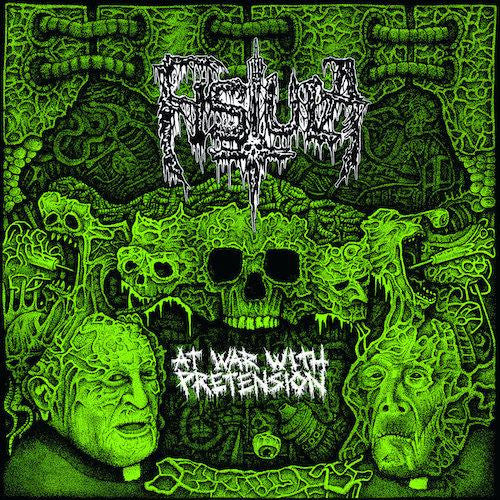 Fistula / Junkov•en : At War With Pretension / Junkov•en (12", Ltd, Whi)