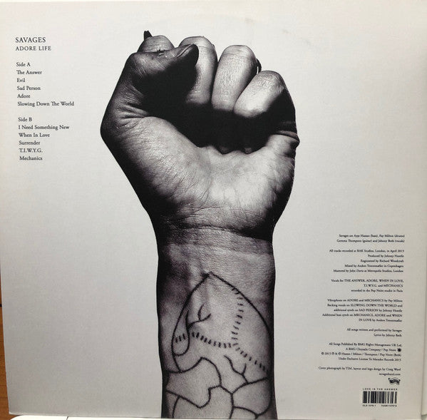 Savages (2) : Adore Life (LP, Album)