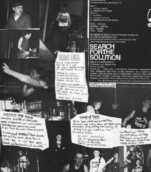Vicious Circle (7) : Search For The Solution!! (7", EP)