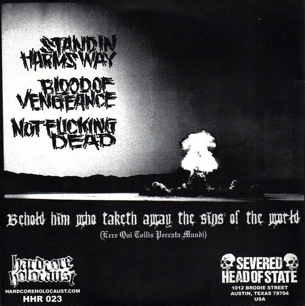 Severed Head Of State : Fucking Butchery (7")