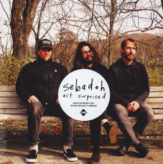 Sebadoh : Act Surprised (LP, Album, Whi)