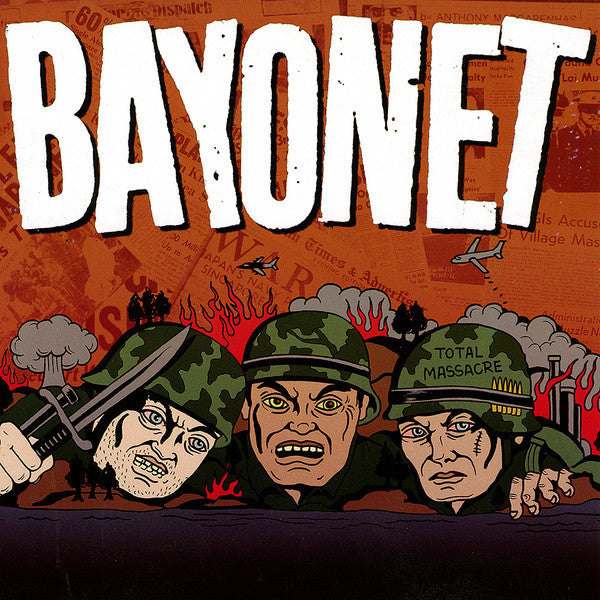 Bayonet (4) : Total Massacre (7", Cle)