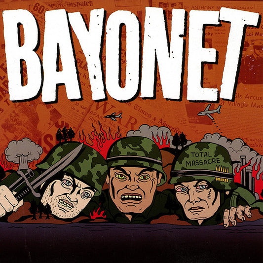 Bayonet (4) : Total Massacre (7", Cle)