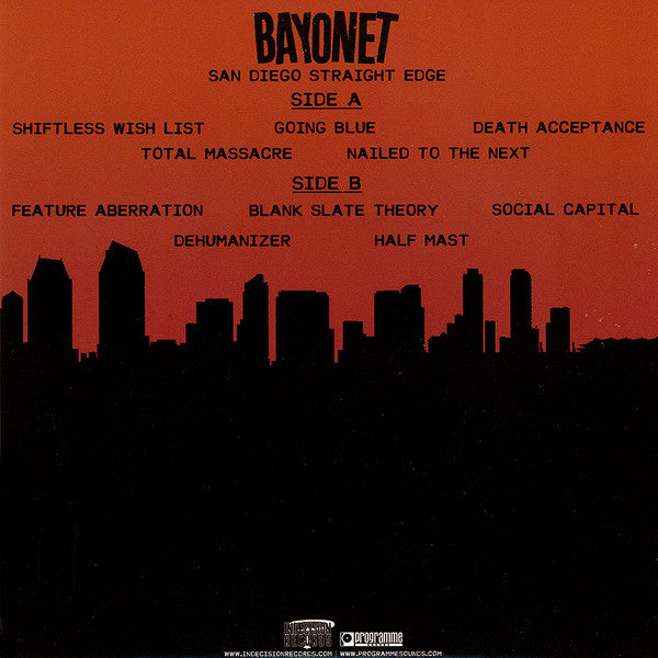 Bayonet (4) : Total Massacre (7", Cle)