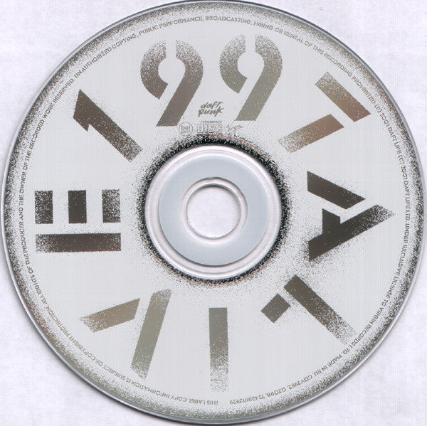 Daft Punk : Alive 1997 (CD, Album, Mixed)