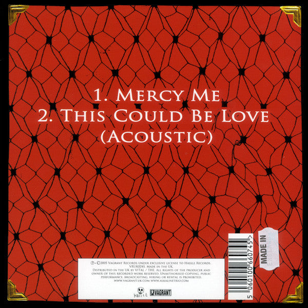 Alkaline Trio : Mercy Me (7", Single, 1/2)