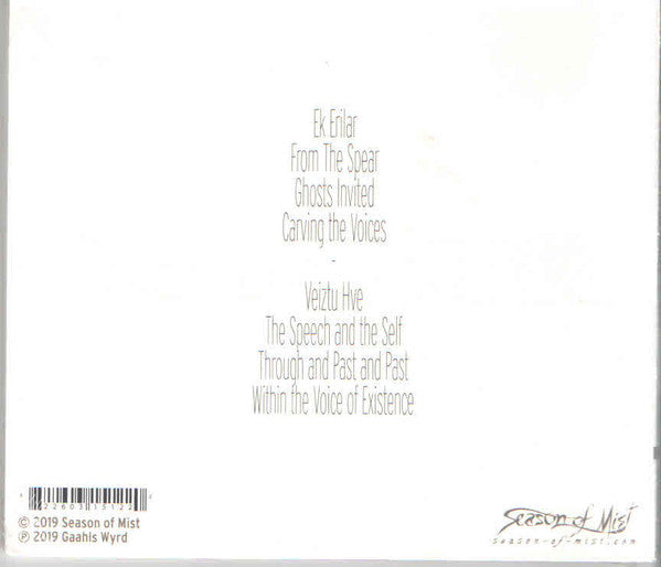 Gaahls WYRD : - GastiR - Ghosts Invited (CD, Album, Dig)
