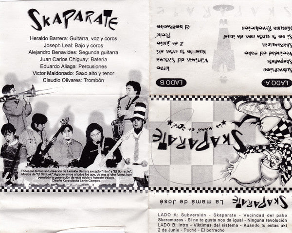 Skaparate : Skaparate (Cass, Album)