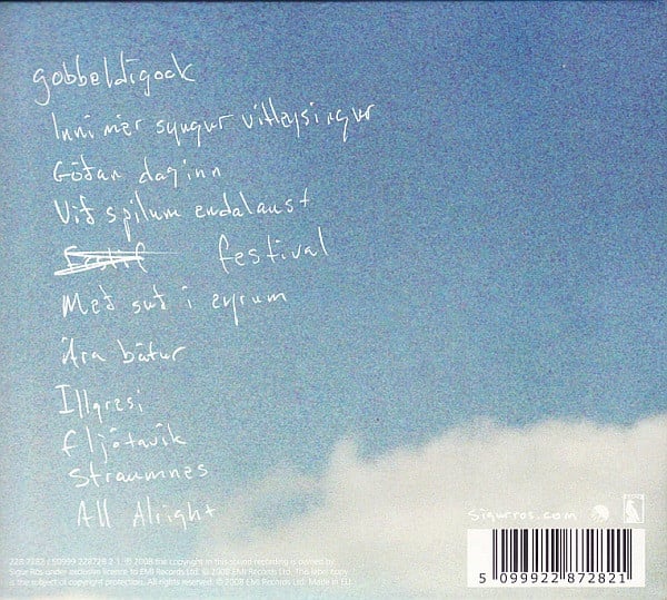 Sigur Rós : Með Suð Í Eyrum Við Spilum Endalaust (CD, Album, Gat)