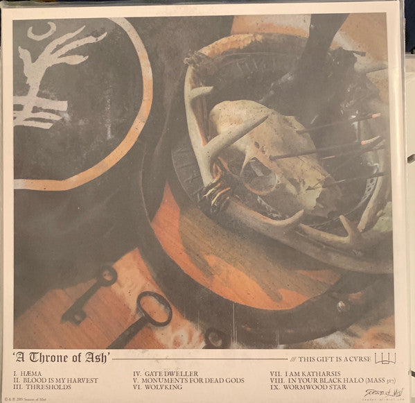 This Gift Is A Curse : A Throne Of Ash (LP, Album, Ltd, Gol)