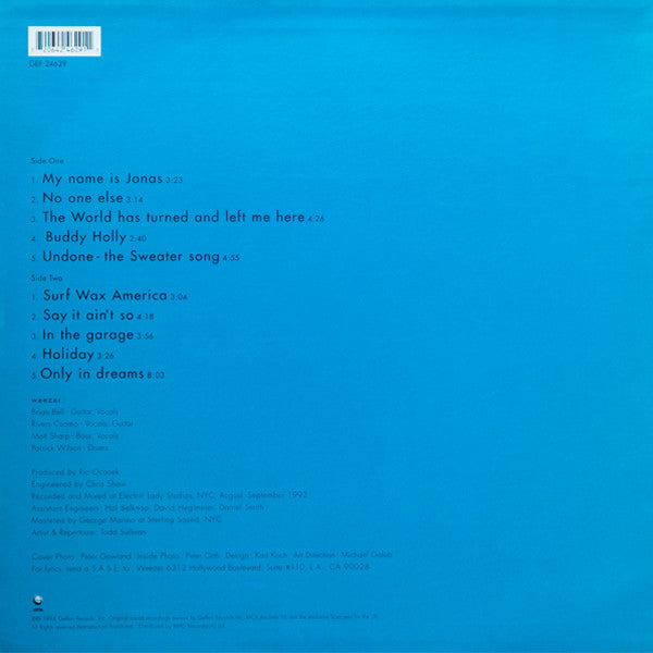 Weezer : Weezer (LP, Album)