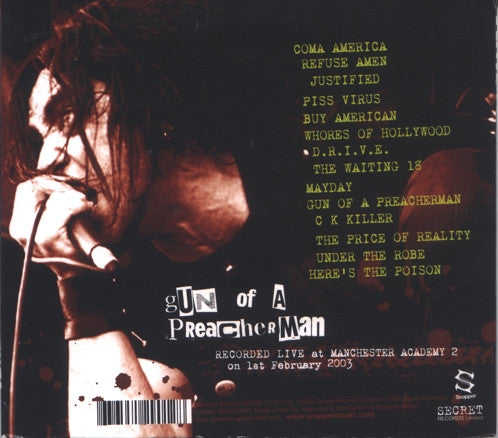 Amen (2) : Gun Of A Preacher Man (CD, Album)
