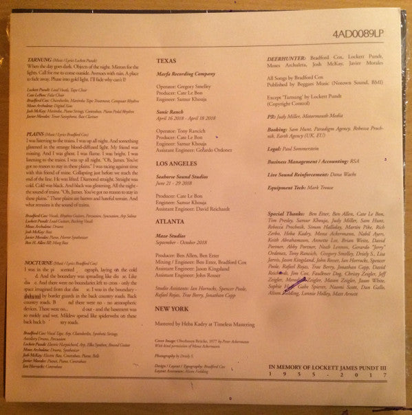 Deerhunter : Why Hasn't Everything Already Disappeared? (LP, Album, Gre)