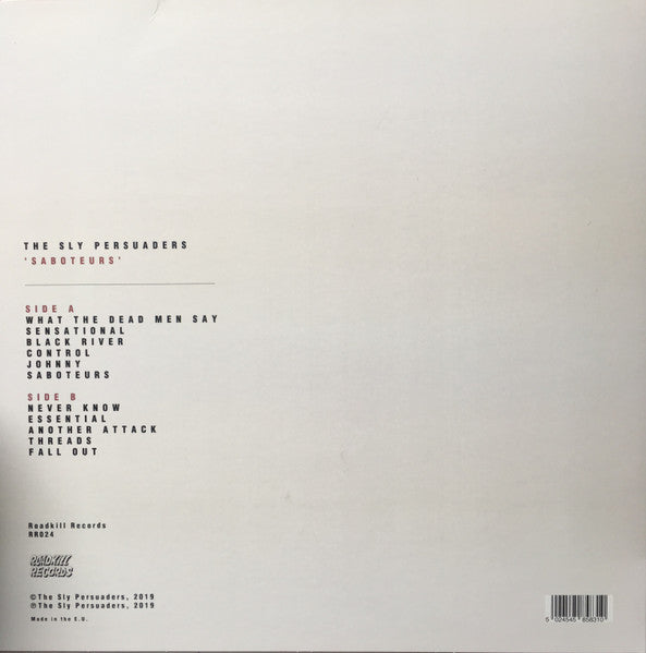 The Sly Persuaders : Saboteurs (LP, Ltd, Ran)