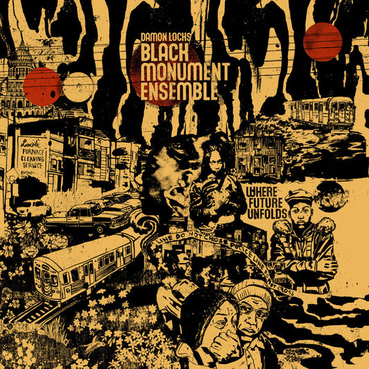 Damon Locks Black Monument Ensemble : Where Future Unfolds (CD, Album)