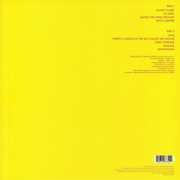 The B-52's : The B-52's (LP, Album, RE)