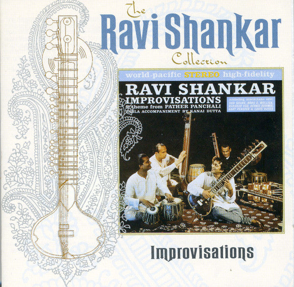 Ravi Shankar : Improvisations (CD, Album, RE, RM, Tak)
