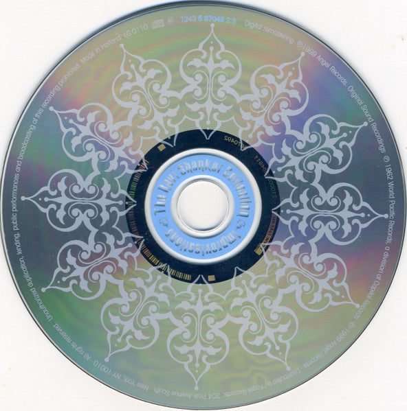 Ravi Shankar : Improvisations (CD, Album, RE, RM, Tak)
