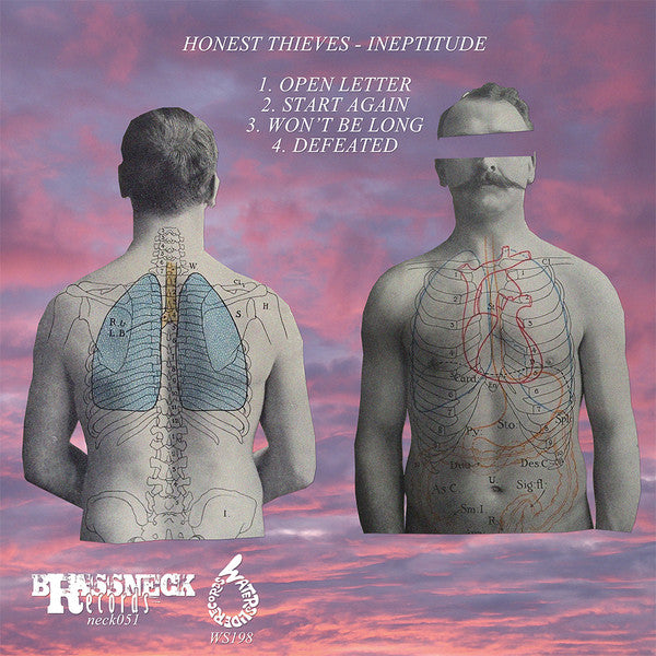 Honest Thieves : Ineptitude (7", Blu)