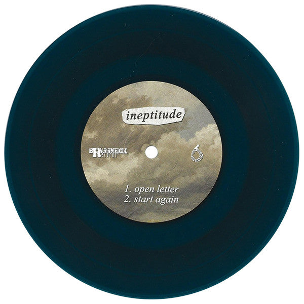 Honest Thieves : Ineptitude (7", Blu)