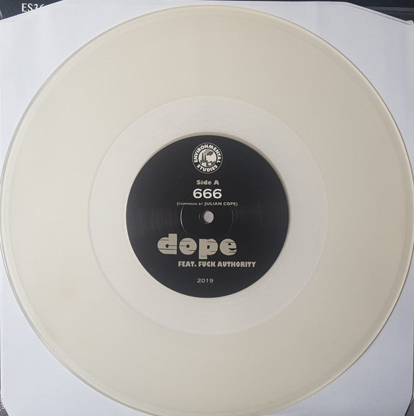Dope (13) Feat. Fuck Authority, Julian Cope : 666 (10", Single, Ltd, Cle)