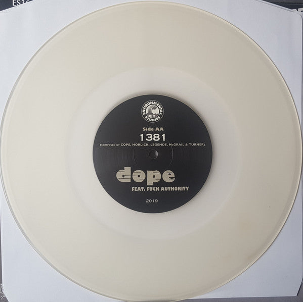 Dope (13) Feat. Fuck Authority, Julian Cope : 666 (10", Single, Ltd, Cle)