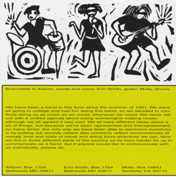 Bratmobile : The Real Janelle (CD, EP)