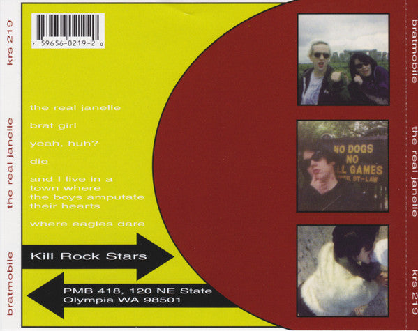 Bratmobile : The Real Janelle (CD, EP)