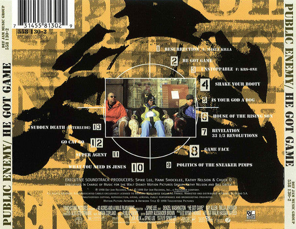 Public Enemy : He Got Game (CD, Album)