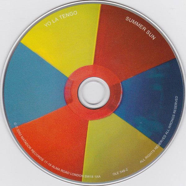 Yo La Tengo : Summer Sun (CD, Album, Dig)