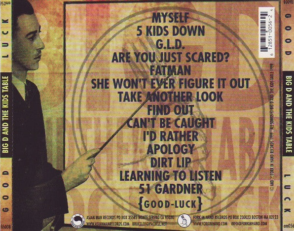 Big D And The Kids Table : Good Luck (HDCD, Album)