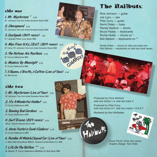 The Halibuts : Hangin' Fourteen (LP, Comp, Ltd)