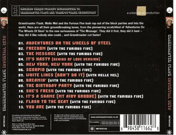 Grandmaster Flash : Essential Cuts (CD, Comp)