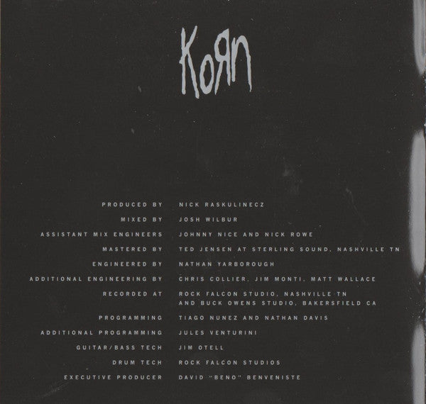 Korn : The Nothing (CD, Album, O-C)
