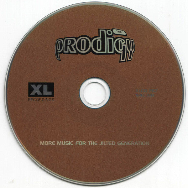 The Prodigy : More Music For The Jilted Generation (CD, Album, RM + CD, Comp)